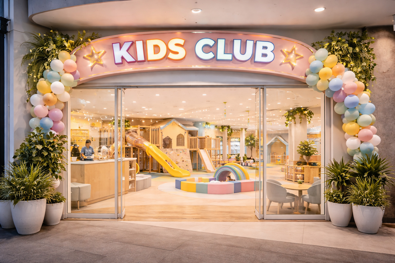 RockeyPlay NP flagship venue with family-friendly entry and spacious play floor